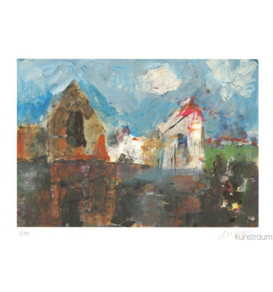 Haus am See / gerahmt