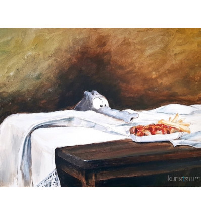 Otto Waalkes / Bouillabaise d'Ottifant / Fisch / handsigniert
