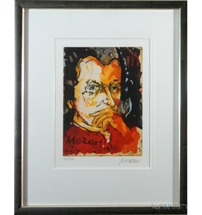 Mozart / gerahmt