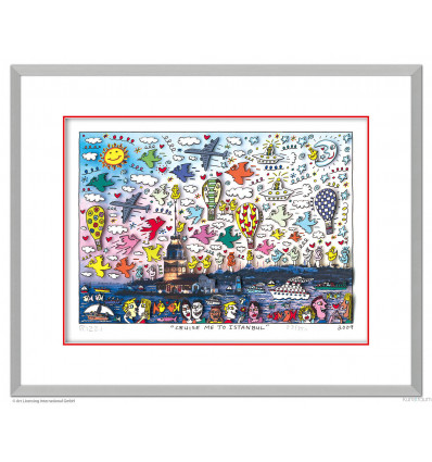 James Rizzi - CRUISE ME TO ISTANBUL - HANDSIGNIERT