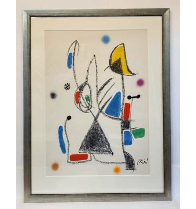 Joan Miró - Maravillas -- Galerierahmung