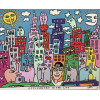 Otto Waalkes - Leinwand - Ottifanten in the city - Hommage an Rizzi