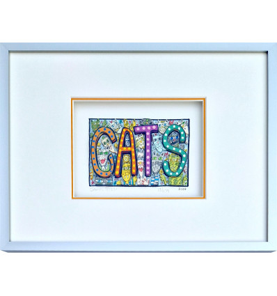 James Rizzi - CATS - handsigniert