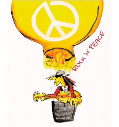 Udo Lindenberg - ROCK N PEACE handsigniert