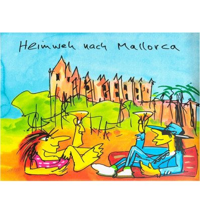 Udo Lindenberg - HEIMWEH NACH MALLORCA handsigniert