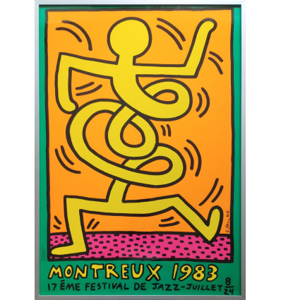 XXL Keith Haring - Montreux Jazz Festival 1983