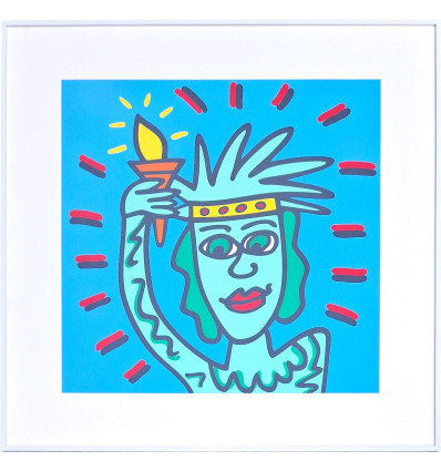 James Rizzi - ICON - LIBERTY - GERAHMT