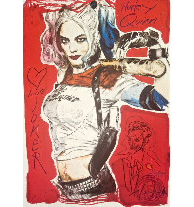 Thomas Jankowski " Harley Quinn", handsigniert
