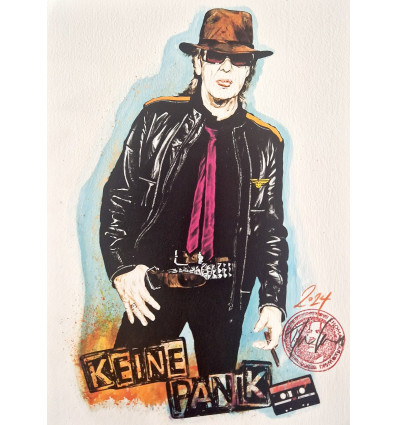 Thomas Jankowski " UDO "  Lindenberg handsigniert