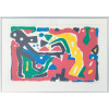 A.R. Penck - Kompostion- handsigniert- gerahmt