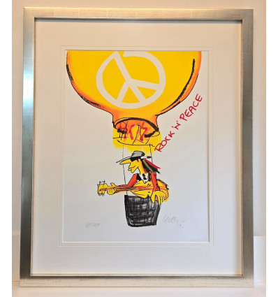 Udo Lindenberg - ROCK N PEACE handsigniert