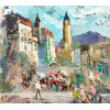 Alexej Tretjakow - Jena - Johannisstrasse  - Unikat handsigniert