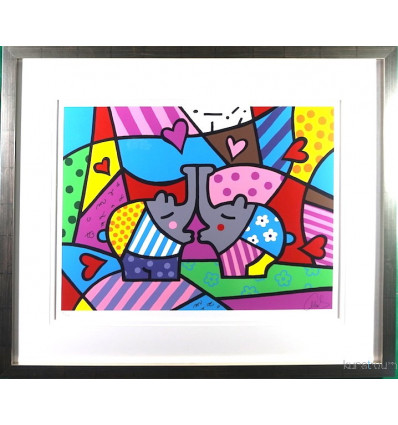 Hommage an Romero Britto - groß