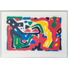 A.R. Penck - Kompostion- handsigniert- gerahmt