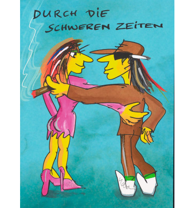 Udo Lindenberg - Durch die schweren Zeiten - handsigniert