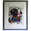 Joan Miró - Litografia original V - Galerierahmung