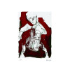 Cellospieler/gerahmt