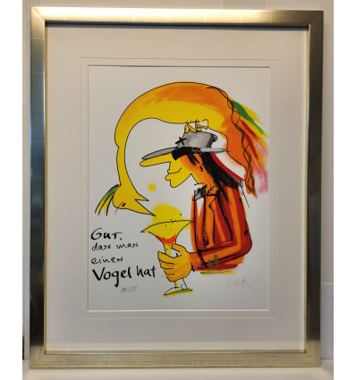 Udo Lindenberg - Gut, dass man einen Vogel hat - handsigniert