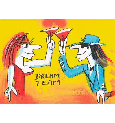 Udo Lindenberg - DREAMTEAM 2025 - handsigniert