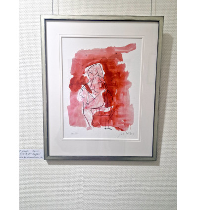 Armin Mueller-Stahl/ In Rot / handsigniert