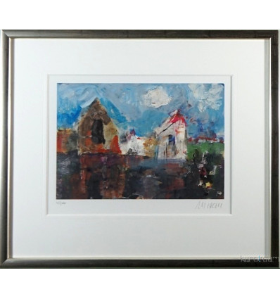 Haus am See / gerahmt