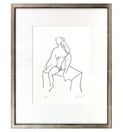 Armin Mueller-Stahl - Akt auf Stein