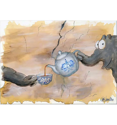 Otto Waalkes -  Creation of Ostfriesentea (gerahmt)