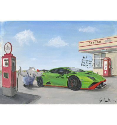 Otto Waalkes -  Falscher Rüssel (gerahmt)