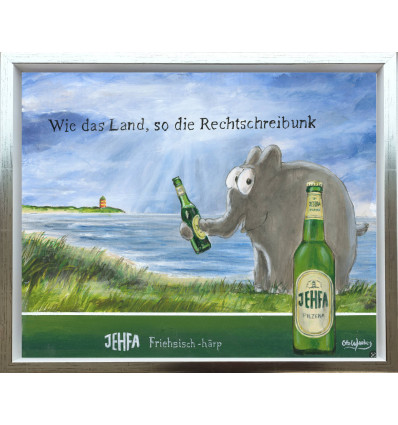 Otto Waalkes - Friesisch härp (gerahmt)