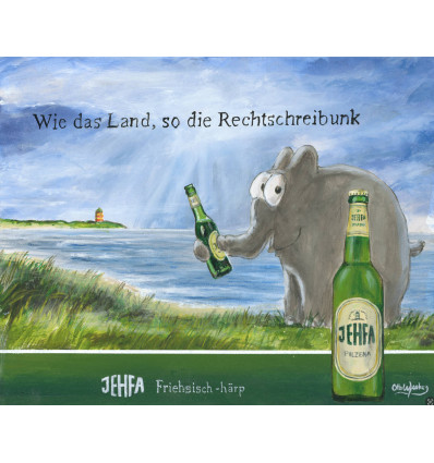 Otto Waalkes - Friesisch härp (gerahmt)