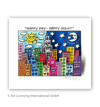 James Rizzi - HAPPY DAY - HAPPY NIGHT