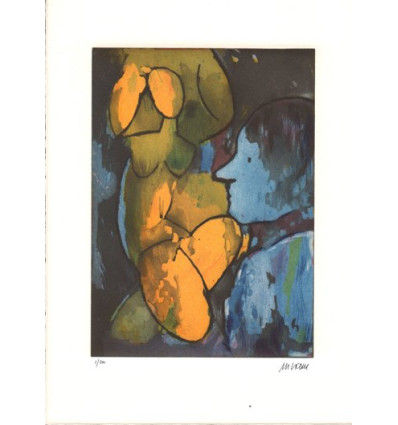 Armin Mueller-Stahl Maler und Model handsigniert