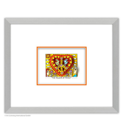 James Rizzi -  THE POWER OF PEACE - GERAHMT