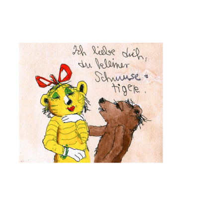 Janosch - Ich liebe dich kleinher Schmusetiger