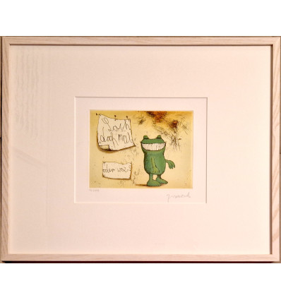 Janosch - Lach doch mal oder was? Herr Frosch