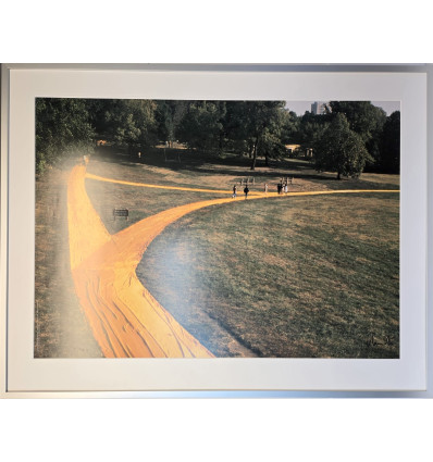 Christo - Wrapped Walk Ways - handsigniert