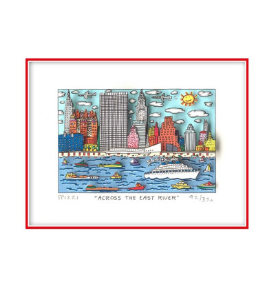 James Rizzi - Across the east river
