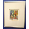 James Rizzi - EATING OUT  - handsigniert - GERAHMT