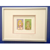 James Rizzi - A COUPLE OF BIRDS - handsigniert - gerahmt