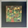 F. Hundertwasser - Häuser mit grünen Dächern - Marrakesch - Galerierahmung