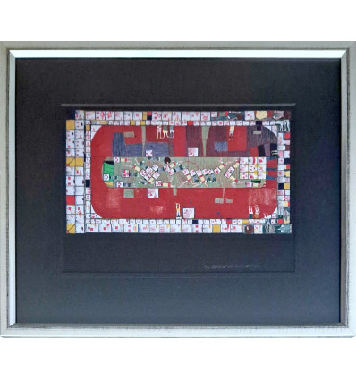 F. Hundertwasser - The match of the centry - Galerierahmung