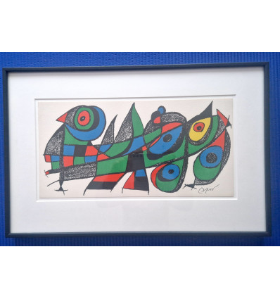 Joan Miró - Japan escultor - Galerierahmung