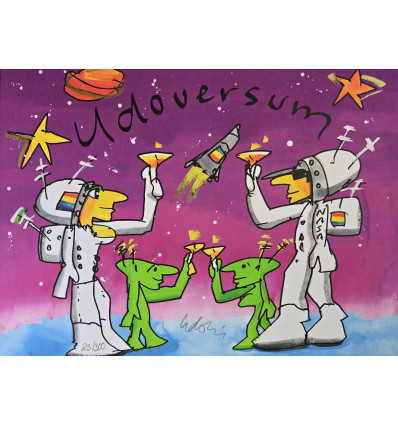 Udo Lindenberg UDOVERSUM  -  handsigniert