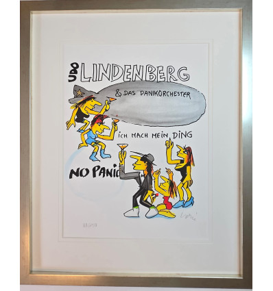 Udo Lindenberg - ZEPPELIN - ICH MACH MEIN DING -  handsigniert