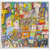 James Rizzi - THE BIG APPLE IS BIG ON BROADWAY  - handsigniert
