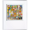 James Rizzi - THE BIG APPLE IS BIG ON BROADWAY  - handsigniert
